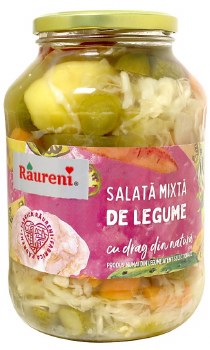 Raureni Pickled Vegetable Mix Salata Mixta de Legume 1350g