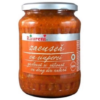 Raureni Mild Zacusca with Mushrooms 700g