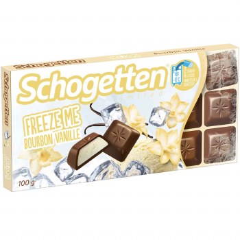Schogetten Freeze Me Milk Chocolate with Vanilla Filling 100g