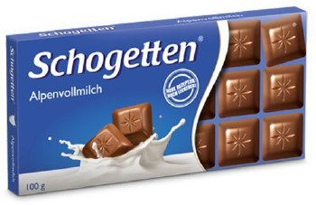 Schogetten Alpine Milk Chocolate 100g