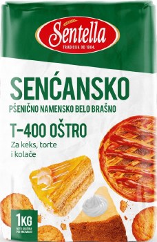 Sentella Sencansko T400 Ostro White Flour 1kg