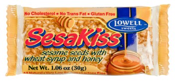 Lowell SesaKiss Sesame with Syrup and Honey 30g
