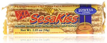 Lowell SesaKiss Sesame with Syrup and Honey 58g