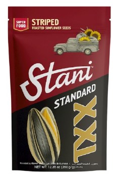 Stani XXL Roasted Striped Sunflower Seeds 350g