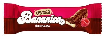 Stark Bananica Chocolate Banana Dessert with Raspberry Filling 28g