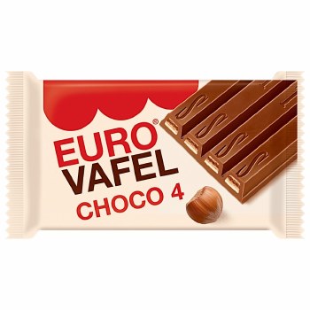 Swisslion Takovo Eurovafel 4 Chocolate Covered Wafers 42g
