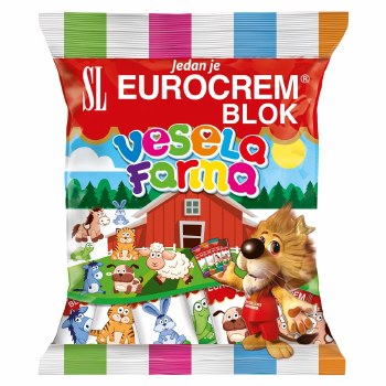 Swisslion Takovo Happy Farm Vesela Farma Chocolate Bites 140g