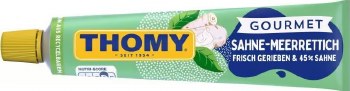 Thomy Gourmet Creamy Horseradish Squeeze Tube 190g