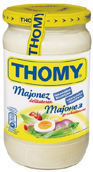 Thomy Delikatess Mayonnaise Glass Jar 650ml