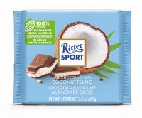 Ritter Sport Milk Chocolate Bar with Coconut 100g