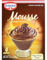 Dr. Oetker Double Chocolate Instant Mousse Kit 89g