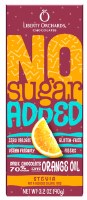 Liberty Orchards No Sugar Added 70% Dark Chocolate with Orange 90g