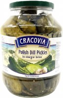 Cracovia Whole Polish Dill Pickles in Vinegar Brine 1620g