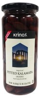 Krinos Imported Pitted Kalamata Olives Marinated in Brine 454g