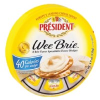 President Wee Brie Mini Cheese Wedges 139g R