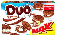 Sweet Plus Milk and Cocoa Creme Duo Max Sandwich Biscuits 270g