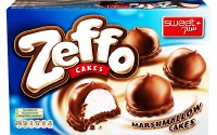 Sweet Plus Zeffo Cakes Chocolate Covered Marshmallows with Biscuit 150g