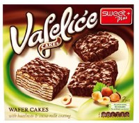 Sweet Plus Vafelice Hazelnut Cocoa Coated Wafers 155g