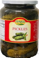 Traki Pickled Cucumbers with Mustard Seeds 680g