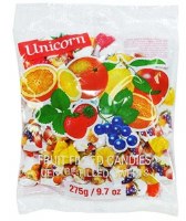 Kras Unicorn Fruit Filled Hard Candy 275g