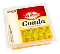 President Gouda Cheese Block 400g R