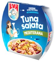 Podravka Eva Mediterranean Tuna Salad with Lentils Olives and Kidney Beans 160g