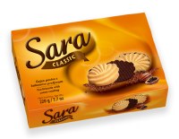 Kras Sara Chocolate Covered Biscuits 220g