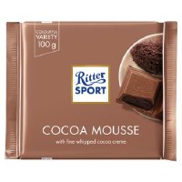 Ritter Sport Alpine Milk Chocolate With Cocoa Mousse 100g