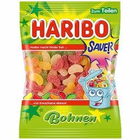 Haribo Saure Bohnen Sour Beans Gummy Candy 200g