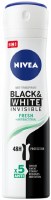 Nivea Black and White Invisible Antibacterial Fresh Deodorant Spray 150ml