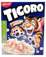 Uvelka Tigoro No Sugar Added Strawberry Banana Cereal Puffs 200g