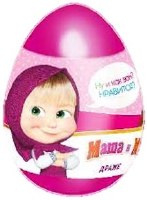 Confitrade Masha and The Bear Surprise Egg with Gummies 9g