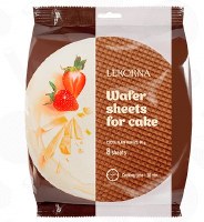 Lekorna Cocoa Oblatne Round Cake Wafers 90g