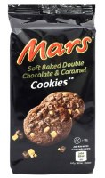 Mars Soft Baked Caramel and Double Chocolate Soft Baked Cookies 9 Count 162g