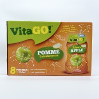 Soko VitaGo Apple Fruit Juice Pouches 8 pack