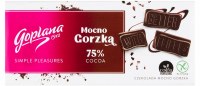 Goplana Extra Dark 75 Percent Cocoa Chocolate 90g