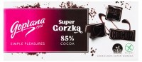 Goplana Super Dark 85 Percent Cocoa  Chocolate 90g
