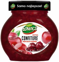 Lowicz Sour Cherry Extra Confiture 240g