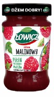 Lowicz Raspberry Red Currant Jam Reduced Sugar 280g