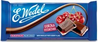 E. Wedel Dark Chocolate with Cherry Filling 100g