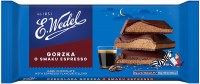E. Wedel Dark Chocolate with Espresso Filling 100g