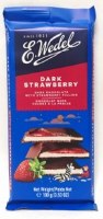 E. Wedel Dark Chocolate with Strawberry Filling 100g