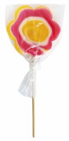 Roksana Kwiatki Flower Fruit Flavored Lollipop 60g