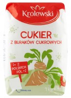 Krolewski Cukier Z Burakow Cukrowych Beetroot Suagr 1kg
