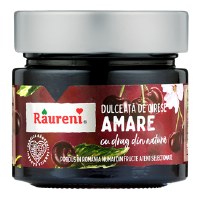 Raureni Black Bitter Cherry Preserve 250g