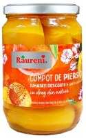 Raureni Peach Compote Compot de Piersici 700g