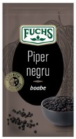 Fuchs Piper Negru Whole Black Peppercorns Resealable Bag 20g