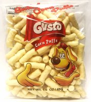 Gusto Pufuleti Plain Corn Puffs 45g