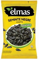 Elmas Black Roasted Sunflower Seeds NO SALT 200g