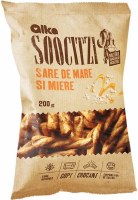 Alka Soocitzi Sare de Mare Si Miere Braided Pretzels Seasalt Honey 200g